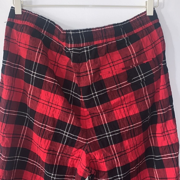 Simone Rocha x H&M Red Plaid Pants (Size Medium) - Picture 5 of 8